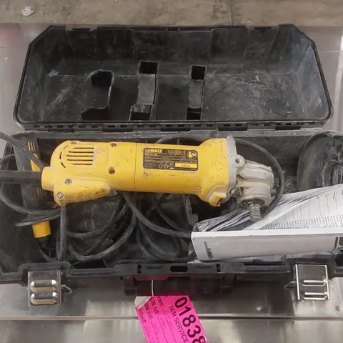 DEWALT D28113 ANGLE GRINDER 