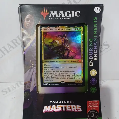 BOXED MAGIC THE GATHERING COMMANDER MASTERS ENDURING ENCHANTMENTS DECK SET