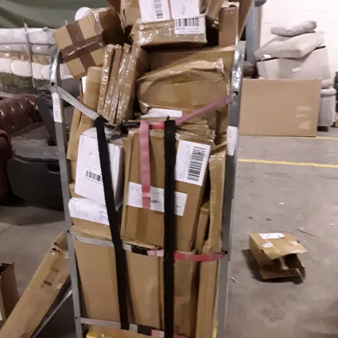 CAGE CONTAINING ASSORTED HOUSEHOLD PRODUCTS 