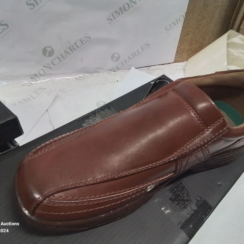 SELECTION OF BOXED CUSHION-WALK LEATHER SHOES, (STYLES, COLOURS AND SIZES VARY)