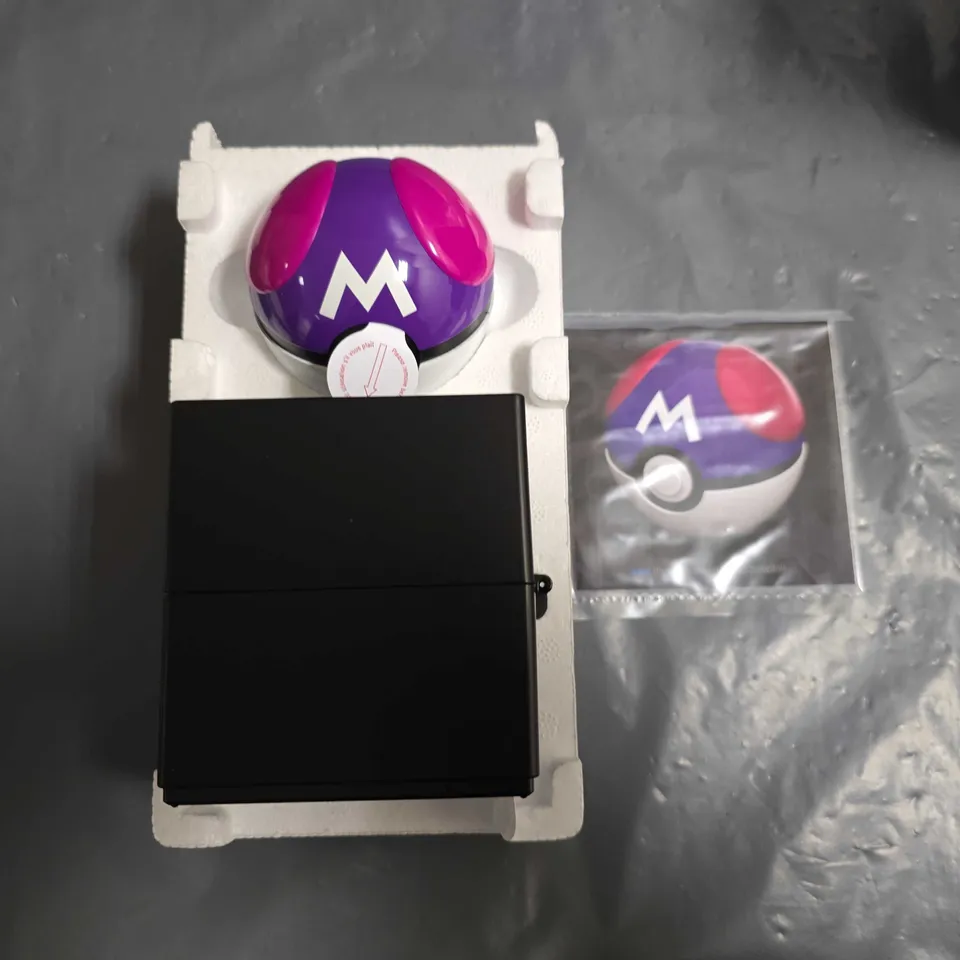 BOXED POKEMON CENTER MASTER BALL ELECTRONIC REPLICA SPECIAL EDITION