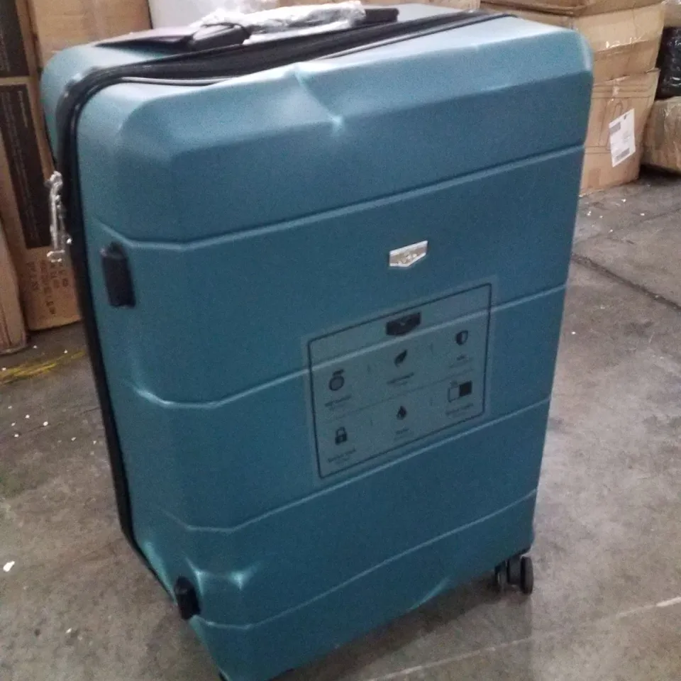 BOXED LUGG 28" JETSET TRAVEL SUITCASE - TEAL