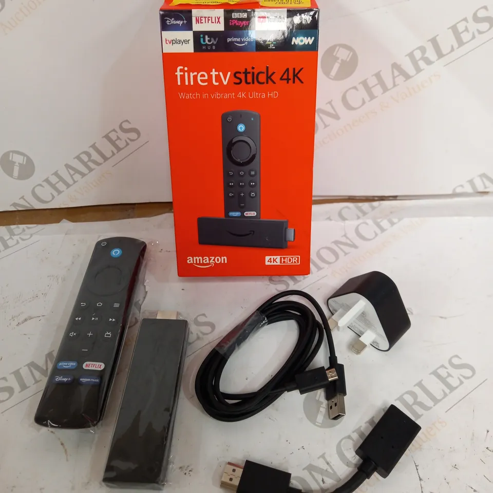 AMAZON FIRE TV STICK 4K BLACK 