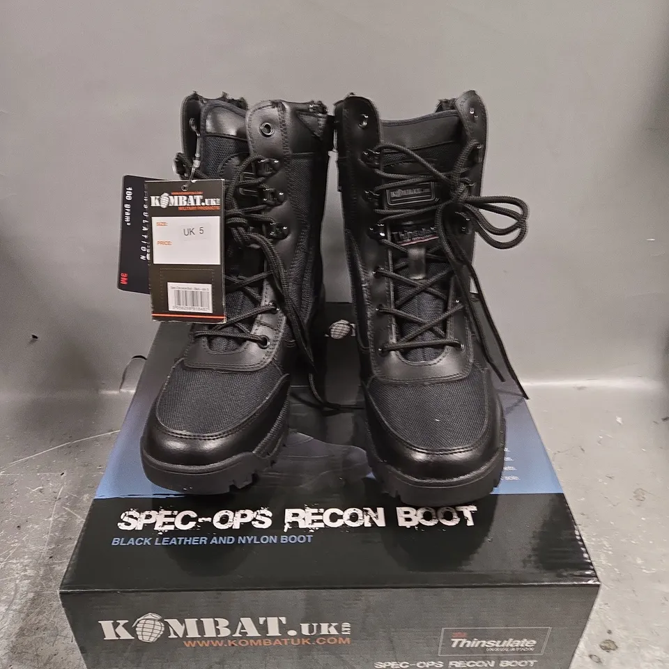 BOXED PAIR OF KOMBAT UK SPEC-OPS RECON BOOTS - 5