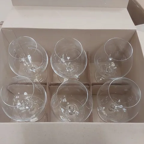 6x BRAND NEW BOXED RONA 66CL BRANDY GLASSES 