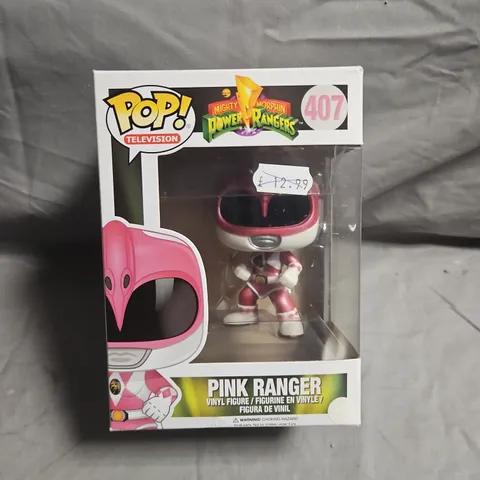 BOXED FUNKO POP! PINK RANGER VINYL FIGURE – MIGHTY MORPHIN POWER RANGERS