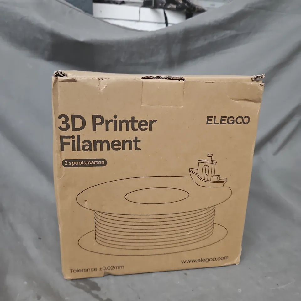 Elegoo 3D Printer Filament – 2 Spools (Boxed)