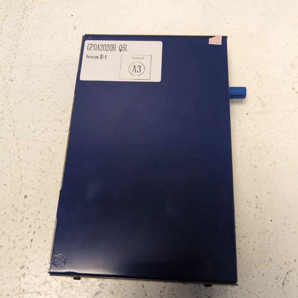 BLUE DIVICE WITH HDMI IN, LVDS, CAN, RF & VIDEO CONNECTORS