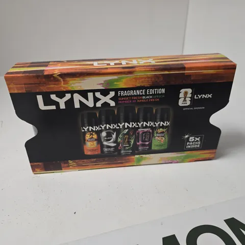 LYNX FRAGRANCE EDITION GIFT SET – 5 FRAGRANCE BOTTLES