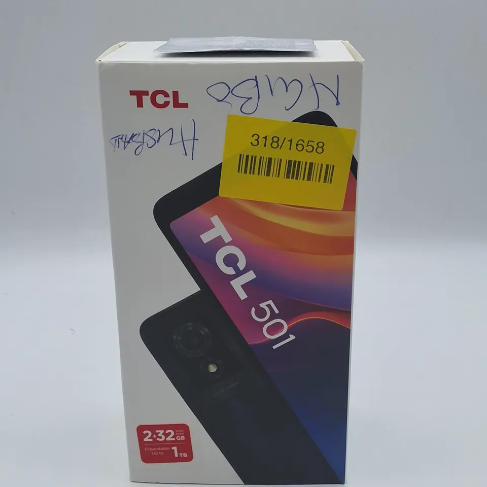 BOXED TCL 501 2+32GB 1TB IN BLACK 