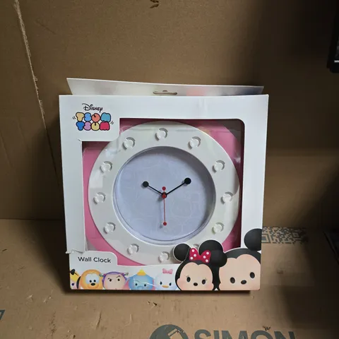 DISNEY TSUM TSUM WALL CLOCK – BOXED