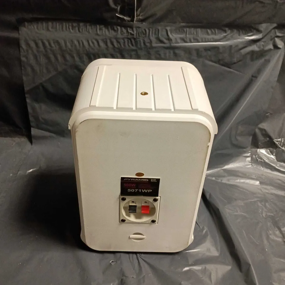 PYRAMID 50W PORTABLE SPEAKER – MODEL 5071WP – WHITE