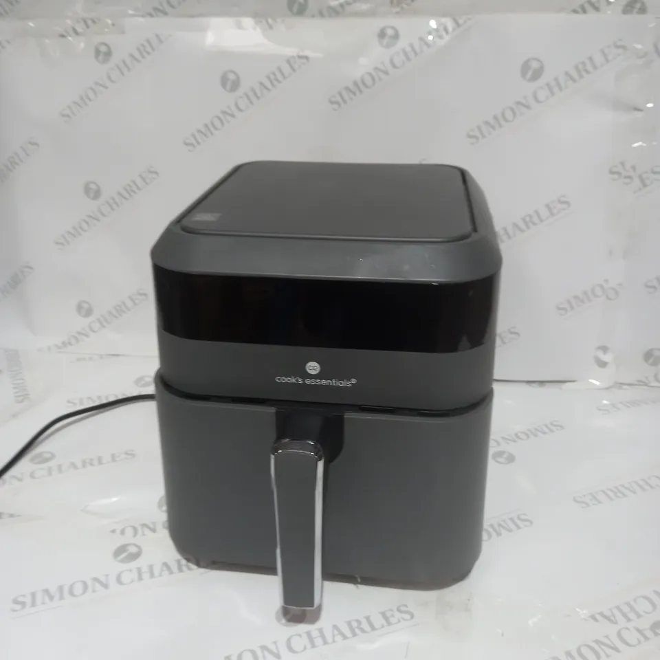 BOXED COOK'S ESSENTIALS 5.8L AIR FRYER IN SLATE GREY