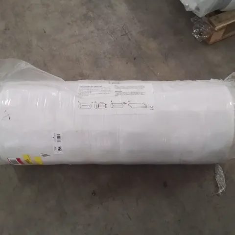 QUALITY BAGGED AND ROLLED OPEN COIL SINGLE MATTRESS