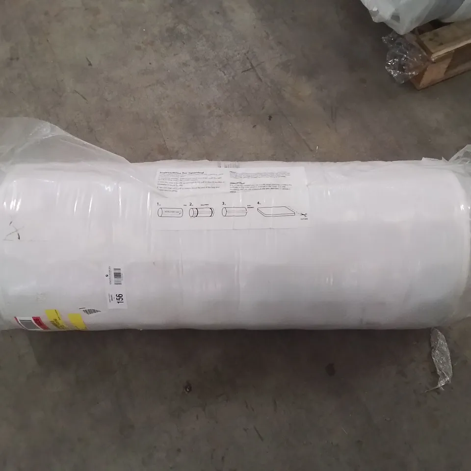 QUALITY BAGGED AND ROLLED OPEN COIL SINGLE MATTRESS