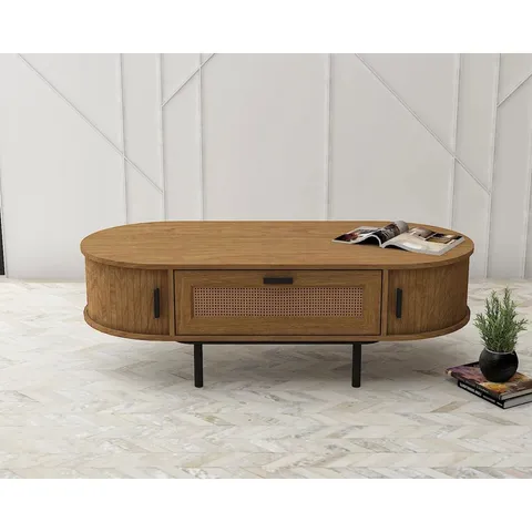BOXED ARAGO COFFEE TABLE SUMMER OAK