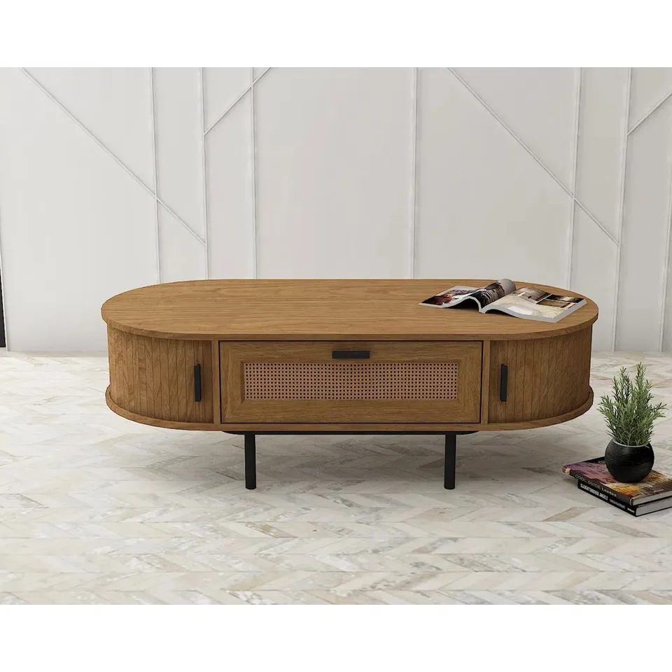 BOXED ARAGO COFFEE TABLE SUMMER OAK
