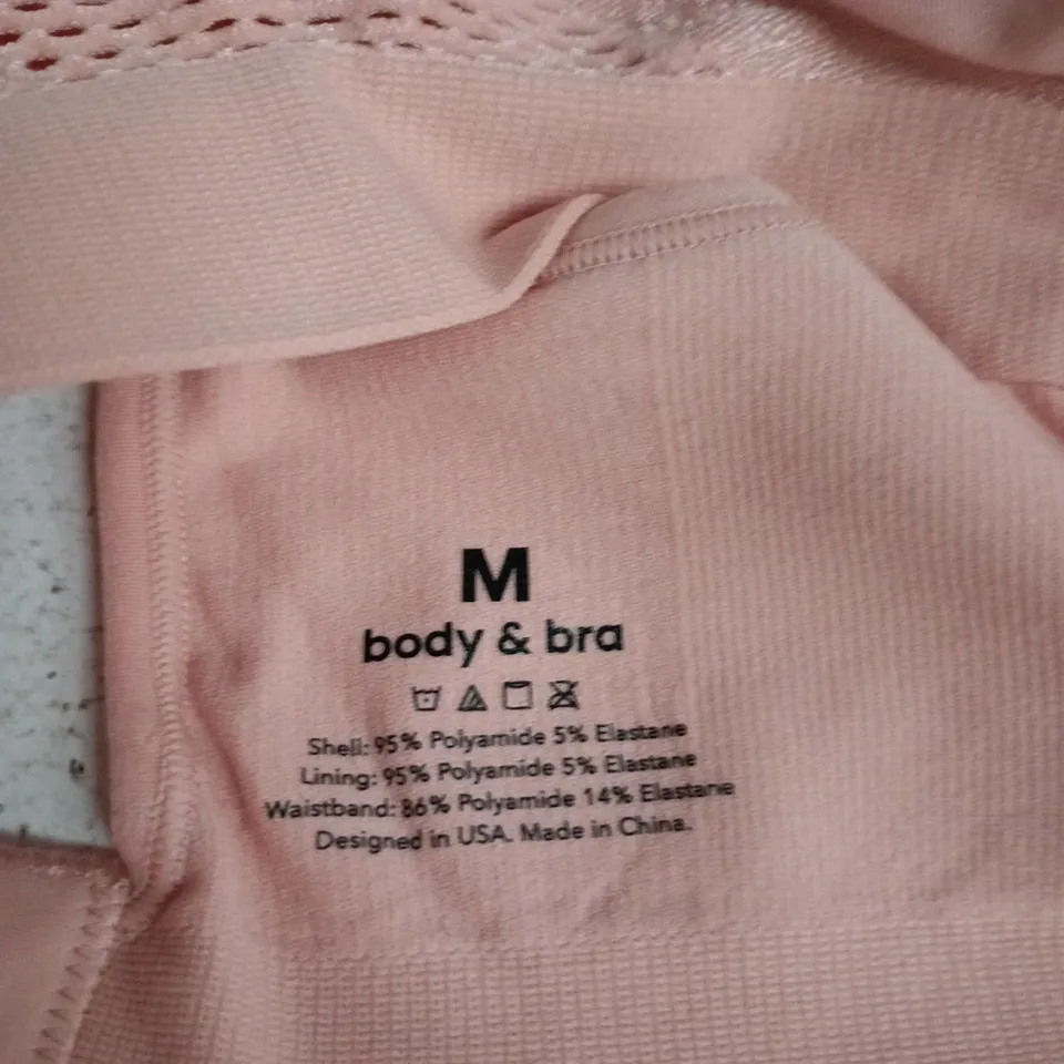PINK WOMEN'S BRA TOP – SIZE M (BODY & BRA)