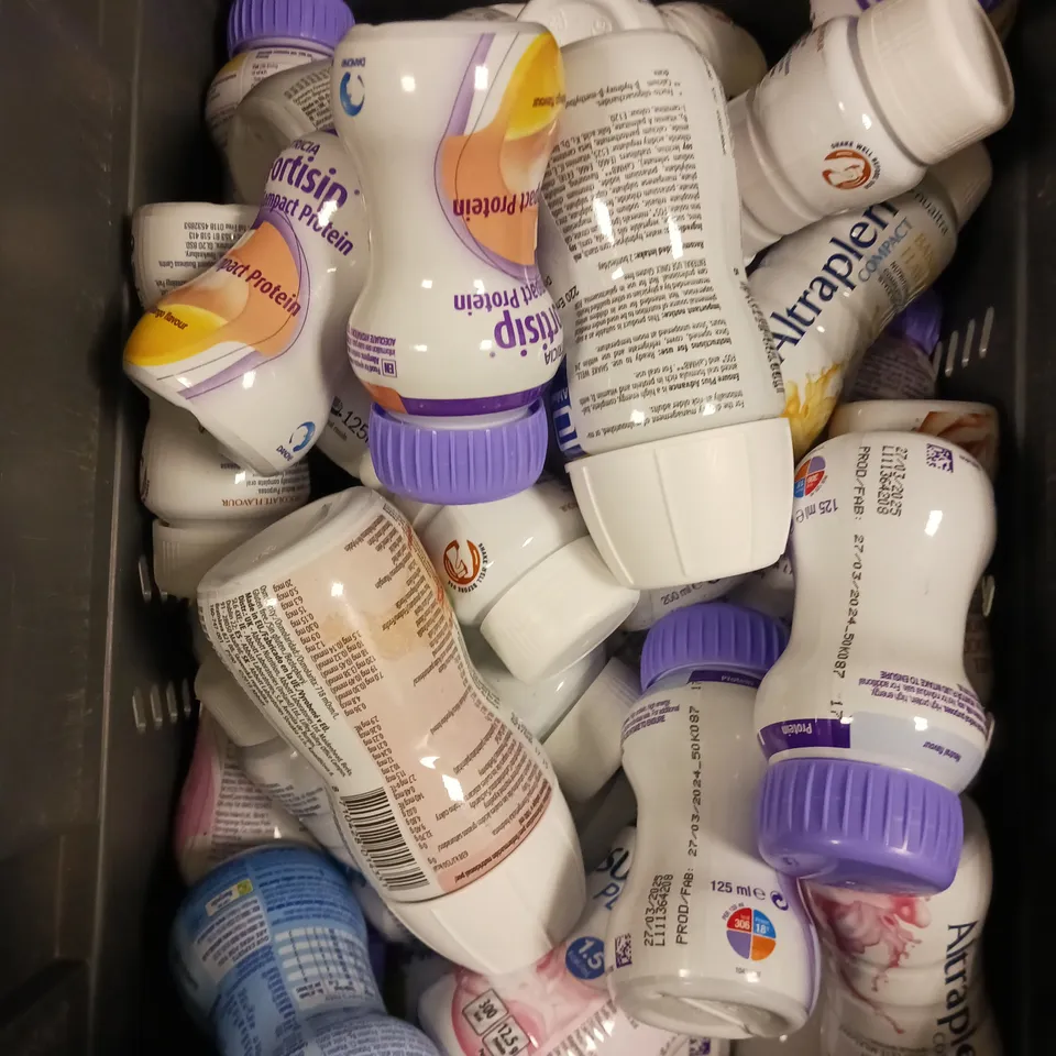 APPROXIMATELY 30 ASSORTED FOOD SUPPLEMENT DRINKS IN VARIOUS FLAVOURS - COLLECTION ONLY