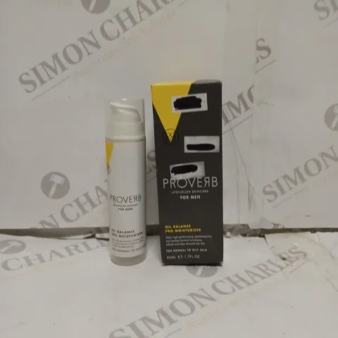PROVERB OIL BALANCE PRO MOISTURISING FOR MEN