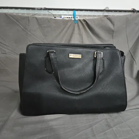 KATE SPADE NEW YORK BLACK LEATHER BAG 