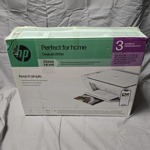 HP DESKJET 2810E PRINTER – BOXED WITH POWER CORD