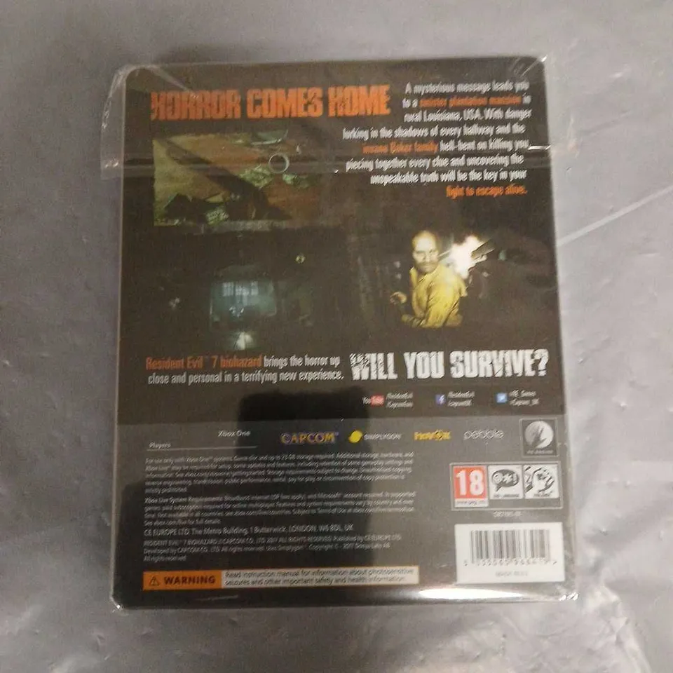 SEALED RESIDENT EVIL BIOHAZARD FOR XBOX ONE