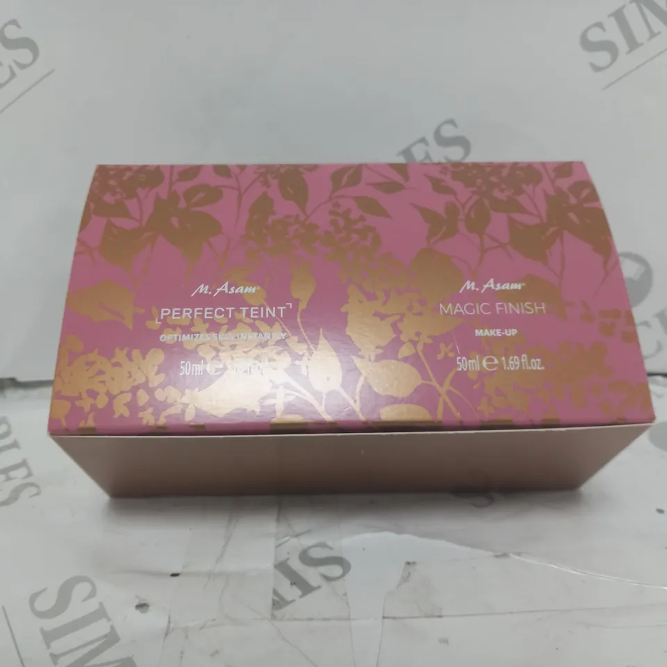 BOXED M.ASAN PERFECT TEINT & MAGIC FINISH 50 ML EACH