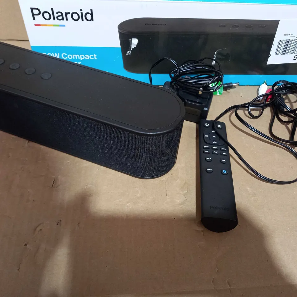 BOXED POLAROID COMPACT SOUNDBAR