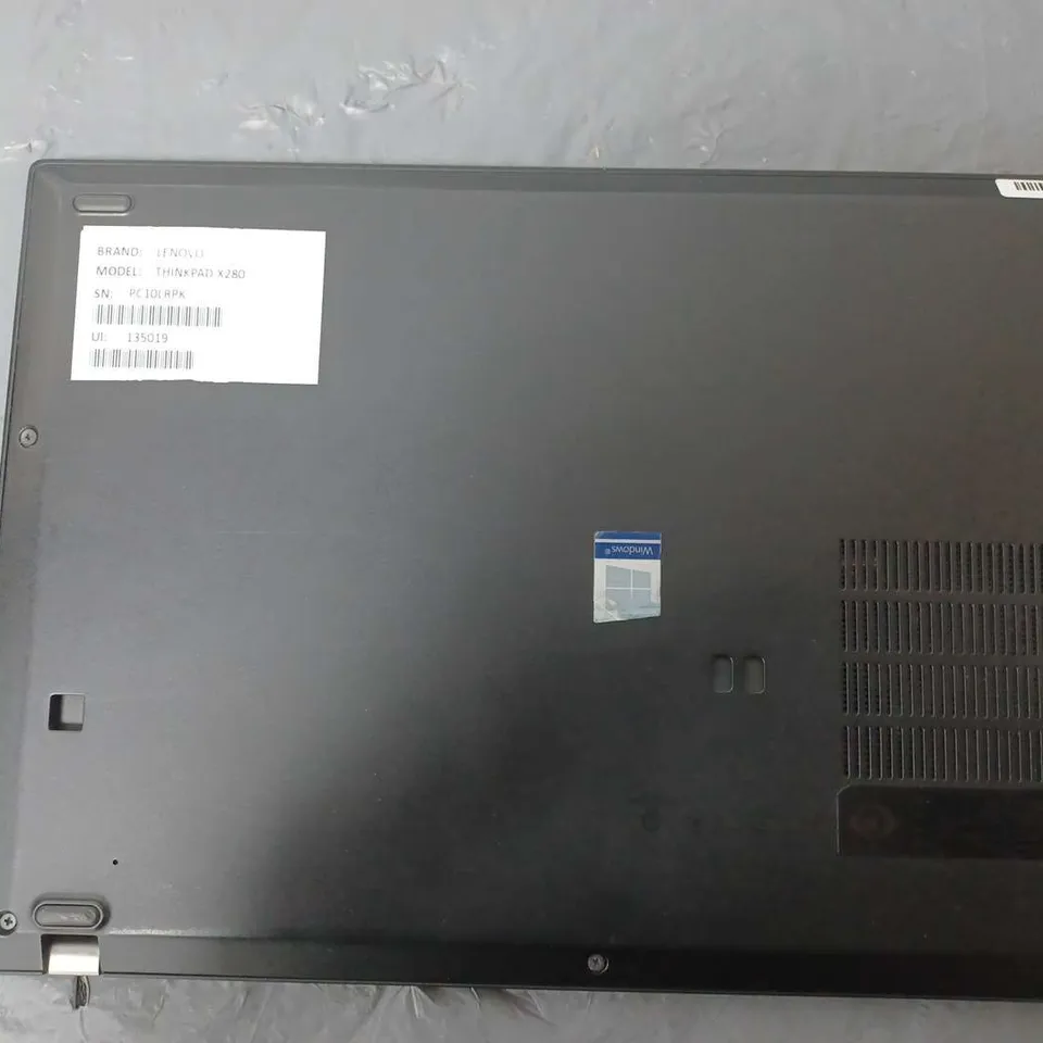 LENOVO	THINKPAD X280 12 INCH	I5-8250U 1.60GHZ