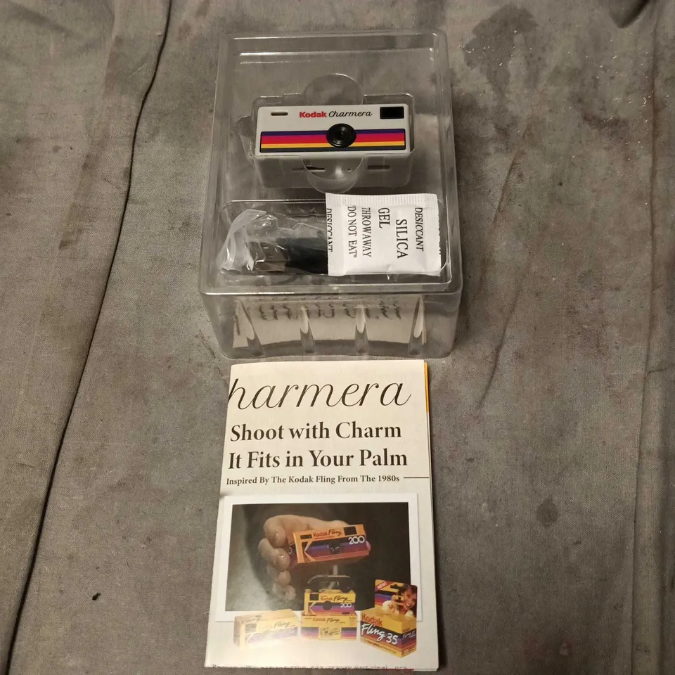 KODAK CHARMMERA KEYCHAIN DIGITAL CAMERA – BOXED WITH MANUAL