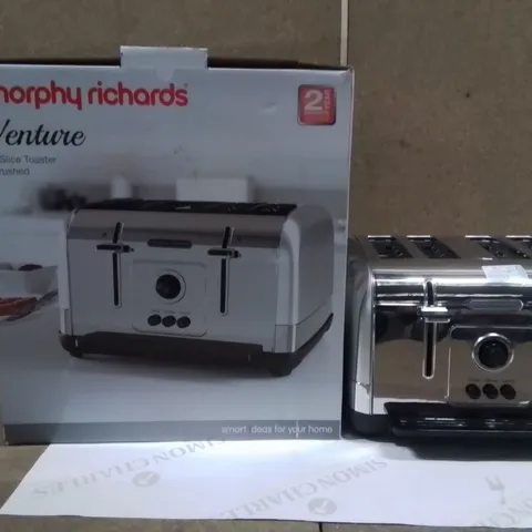 BOXED MORPHY RICHARDS 4 SLICE TOASTER