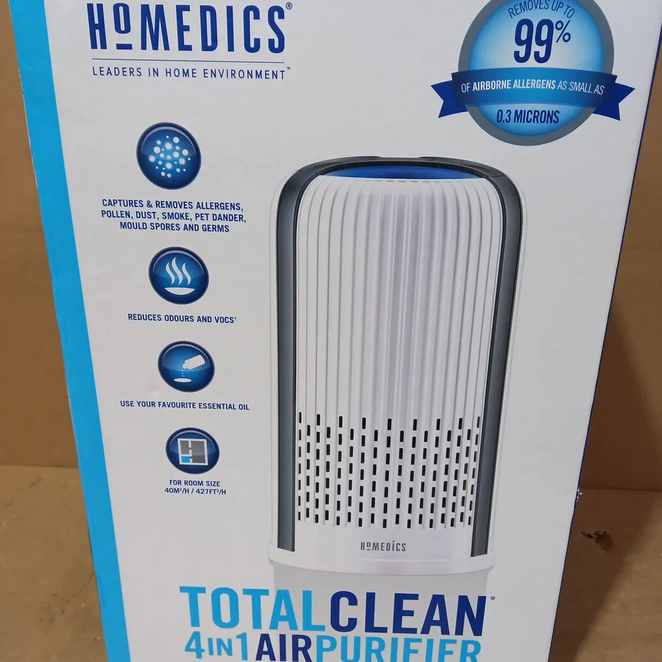 HOMEDICS TOTALCLEAN AIR PURIFIER 