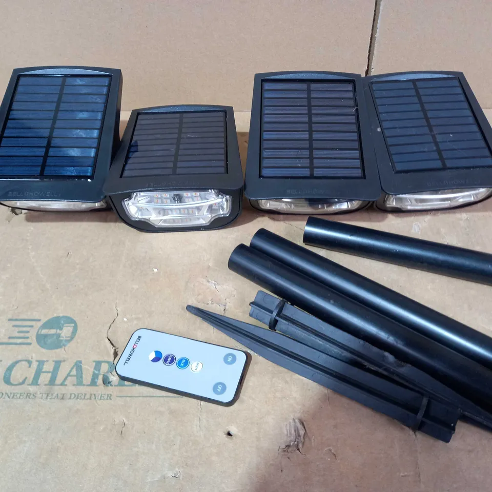 BIONIC COLOR BURST SOLAR POWERED LIGHTS