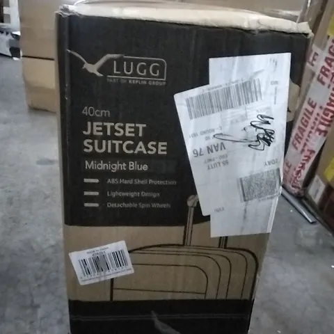 BOXED 40CM JET-SET SUITCASE MIDNIGHT BLUE