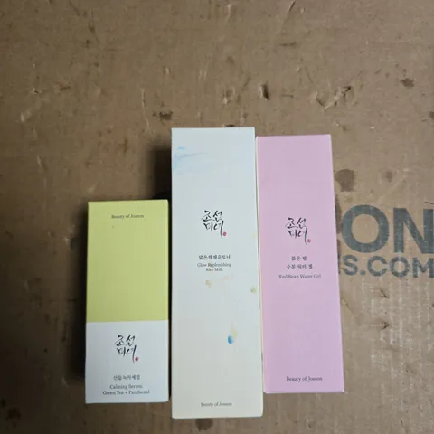 3 ASSORTED BEAUTY OF JOSEON PRODUCTS
