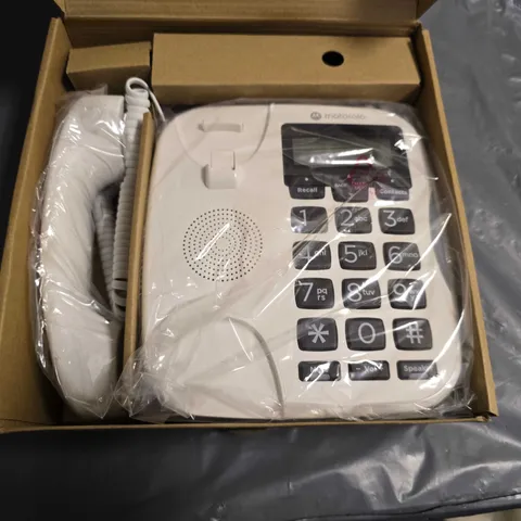 BOXED MOTOROLA FW500 EMERGENCY BACK UP LINE TELEPHONE