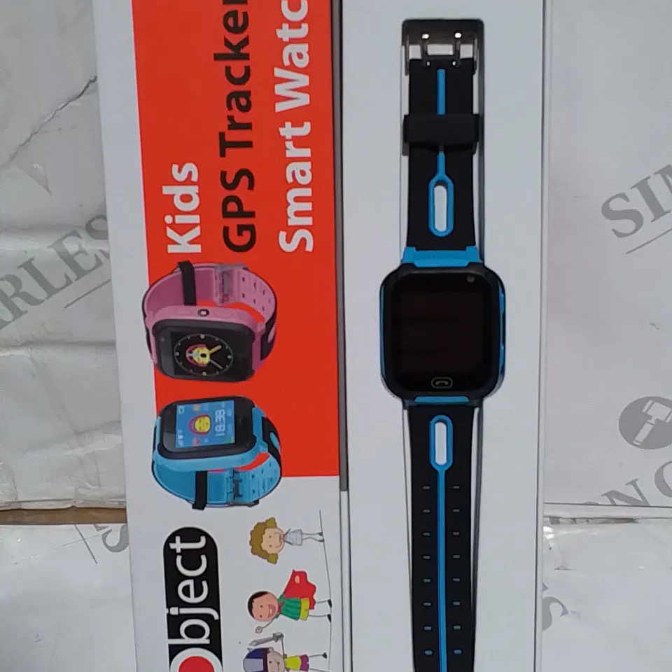 LOT OF 12 BOXED OBJECT KIDS GO'S TRACKER SMART WATCHES