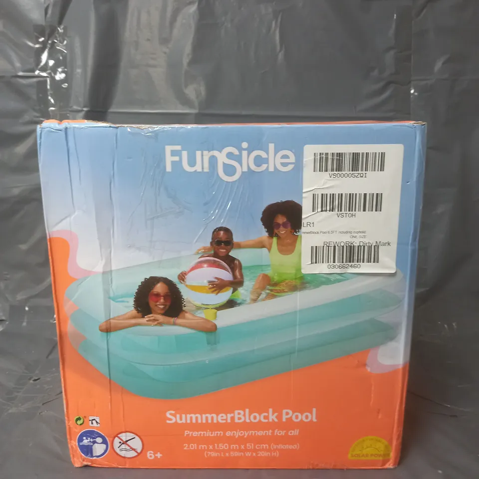 FUNSICLE SUMMERBLOCK POOL RRP £19.99