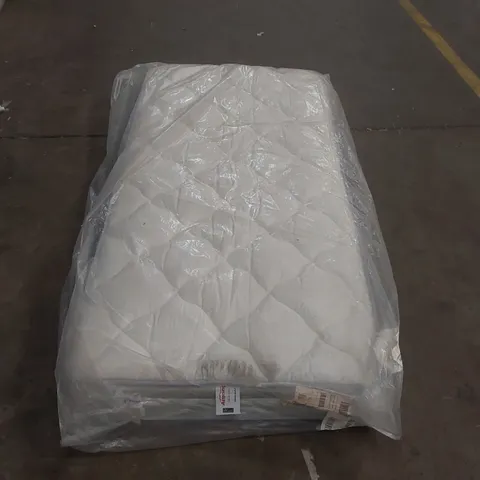 QUALITY BAGGED SINGLE 90cm AIRSPRUNG LUXURY QUILTED MEDIUM MATTRESS
