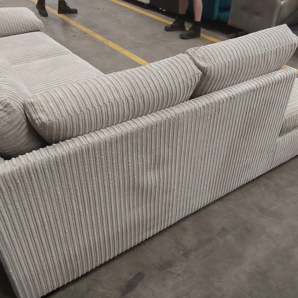 AMALFI STANDARD BACK FABRIC LEFT HAND CORNER CHAISE SOFA  RRP £949