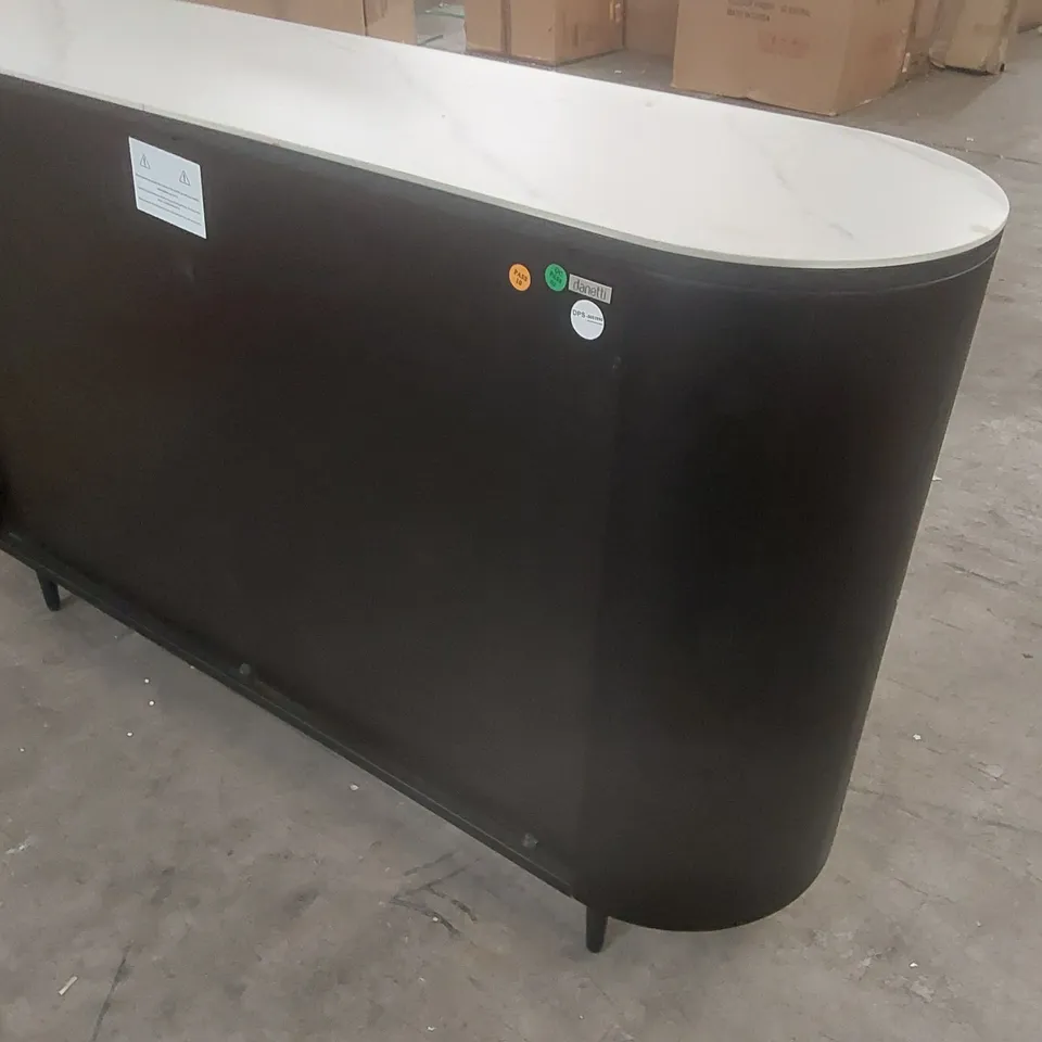 DANETTI MANHATTAN WHITE CERAMIC TOP CHEST OF DRAWERS