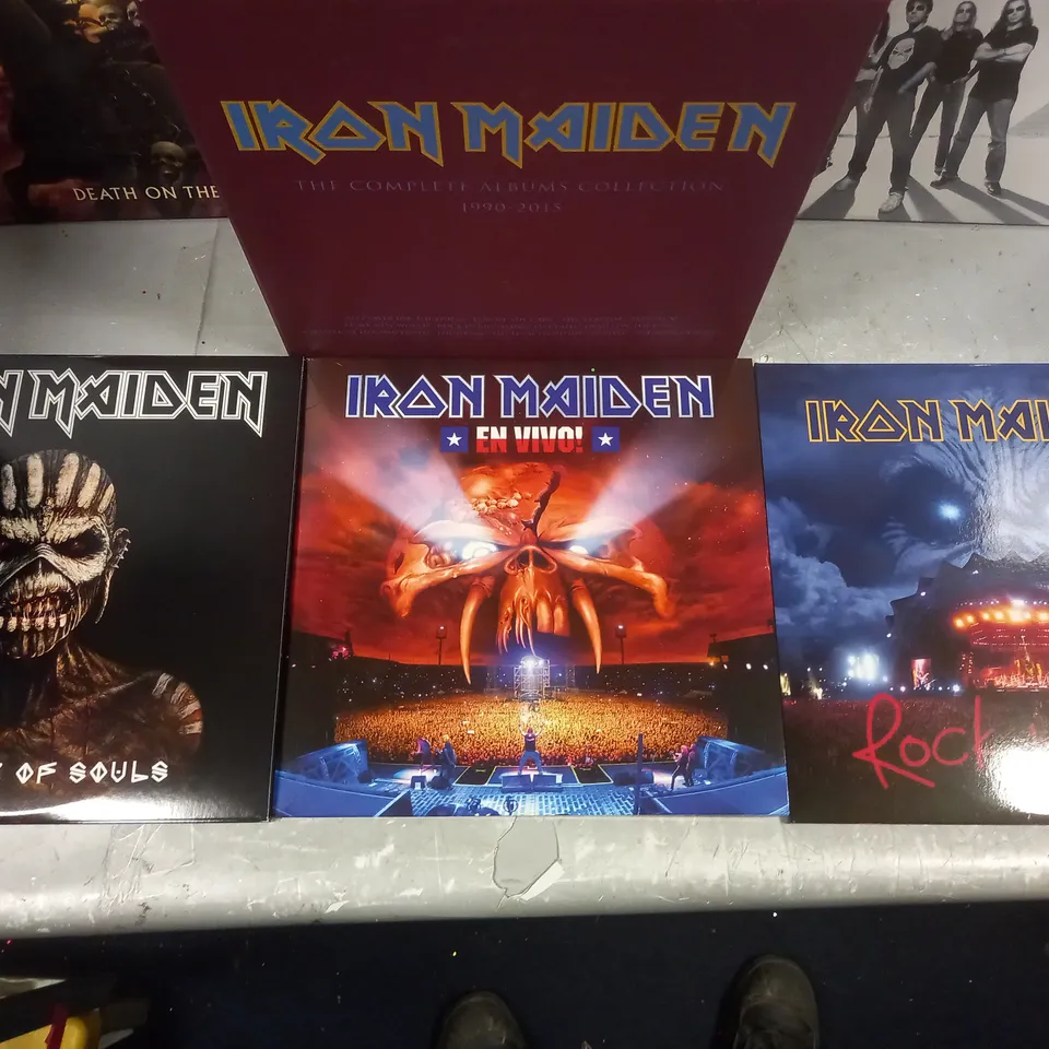 BOXED IRON MAIDEN THE COMPLETE ALBUMS COLLECTION 1990-2015 