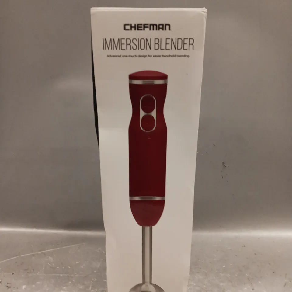 BOXED SEALED CHEFMAN IMMERSION BLENDER 