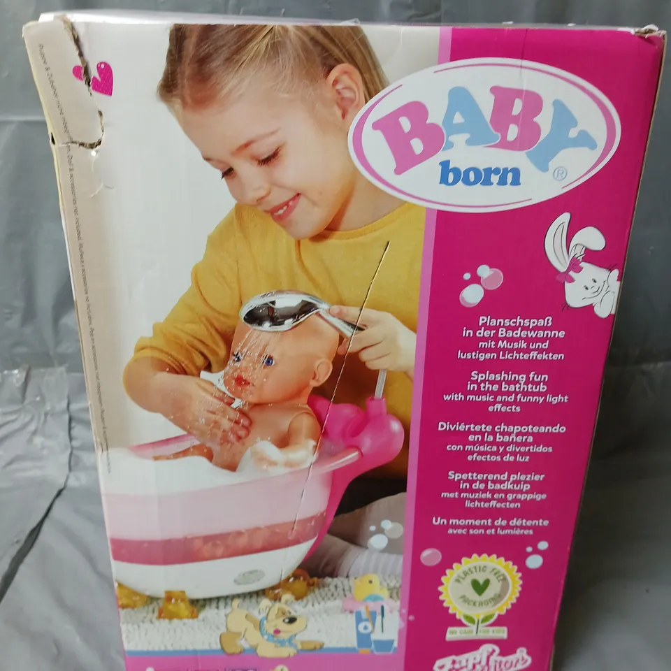 BABY BORN BATH BATHTUB