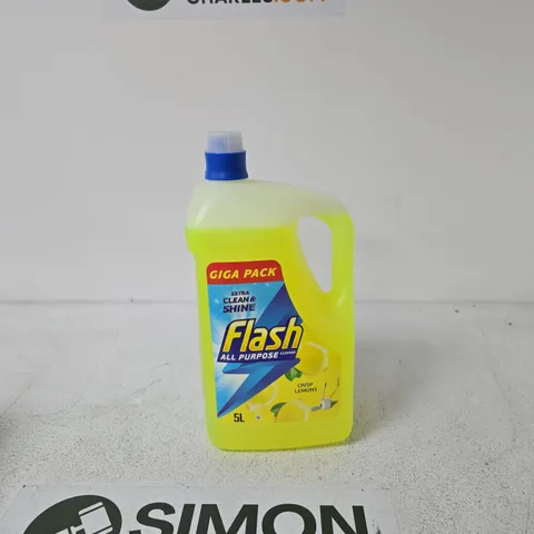 FLASH ALL PURPOSE CLEANER GIGA PACK 5L – CRISP LEMONS