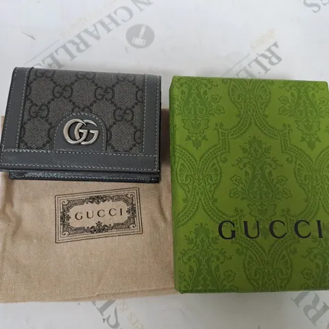 BOXED GUCCI GREY PURSE