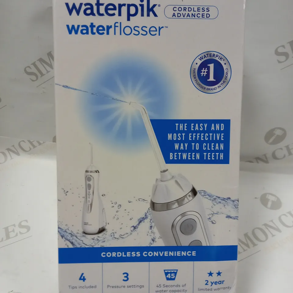 WATERPIK WATER FLOSSER CORDLESS ADVANCED 