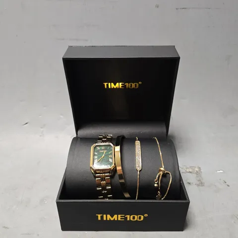 BOXED TIME100 GIFT JEWELLERY SET 