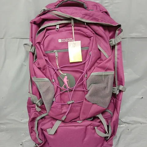MOUNTAIN WAREHOUSE WOMENS PURPLE 60L TRAVELLER BACKPACK